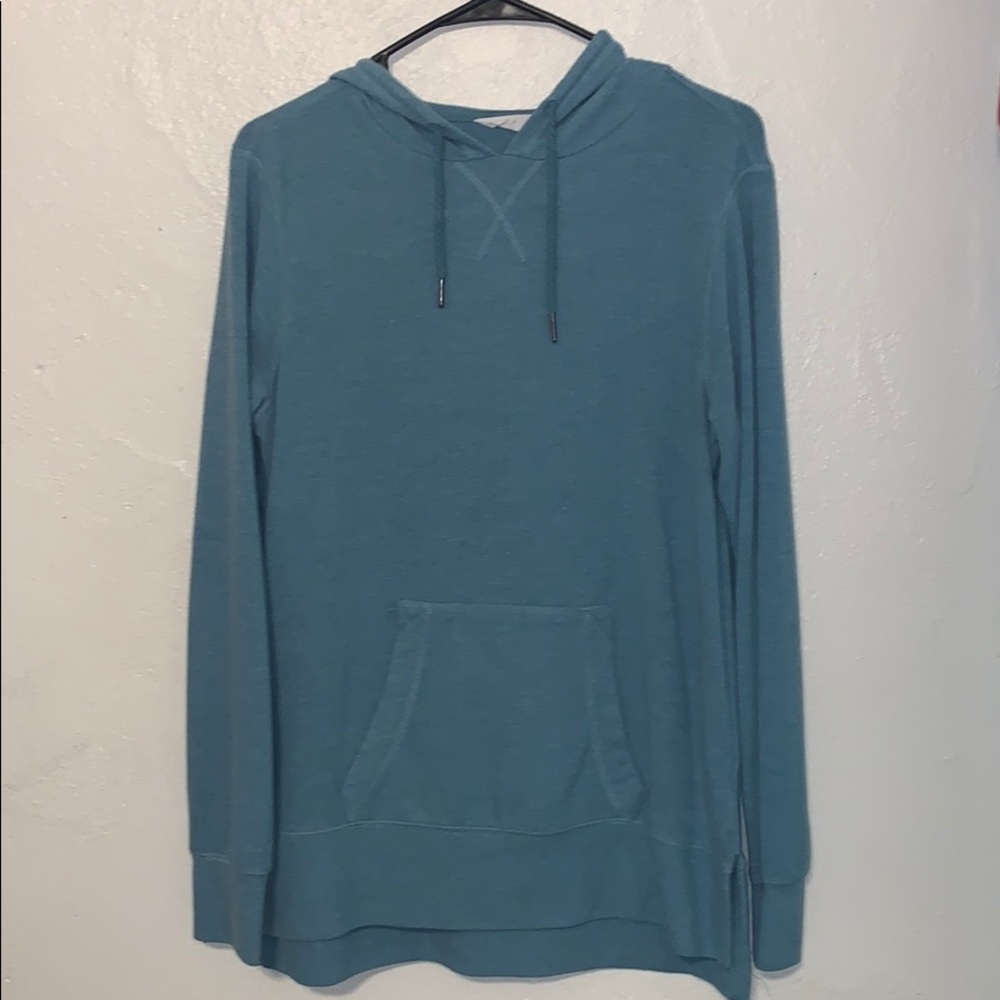 Luxe knit hoodie